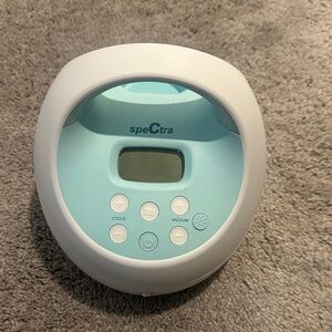 Spectra White and Blue Electronic Device